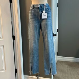 Pistola Light Blue Flare Denim Pants